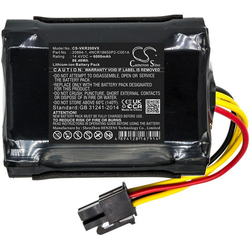 Vorwerk 4NCR18650P2-C002A Battery