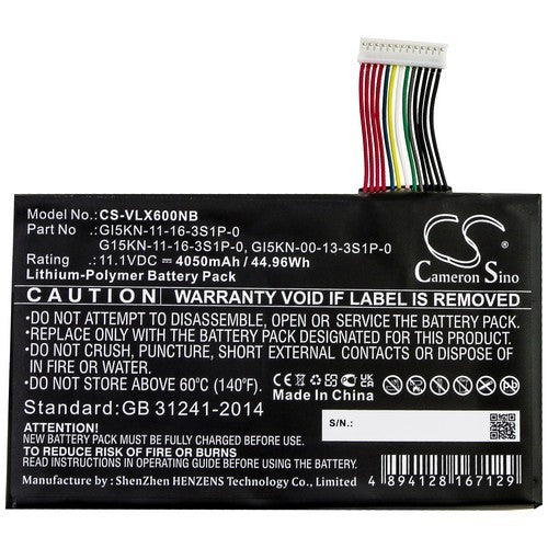 CS-VLX600NB Battery