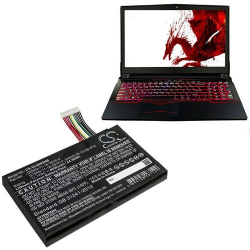 Hasee Z7M-SL7 D2 Battery