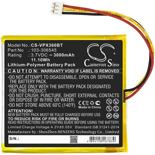 Visonic 103-306545 Battery