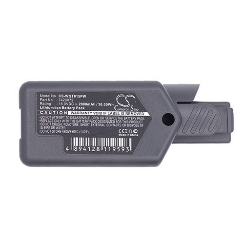 CS-WGT815PW Battery
