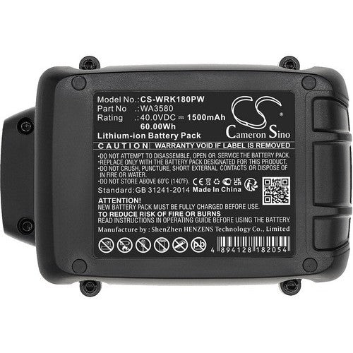 Worx WA3877 Battery