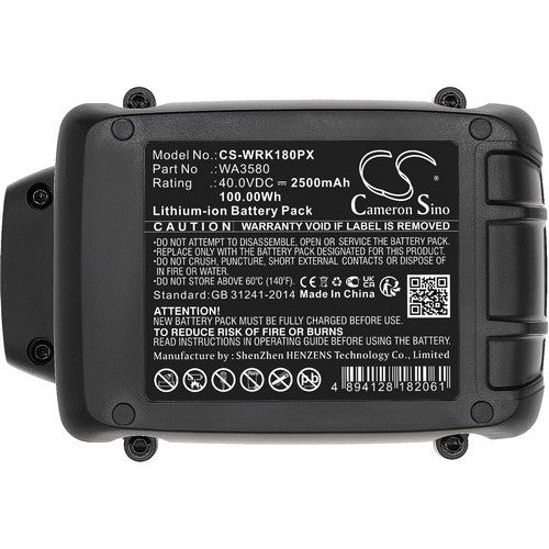 Worx WG380 Battery