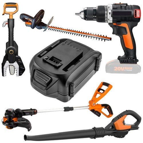 Worx 20V Power Share JawSaw Cordles Battery