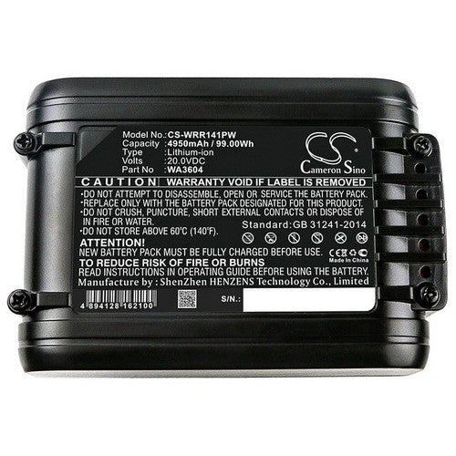 Worx WR142E Battery