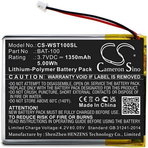 Williams Sound DLT 100 2.0 Transceivers Battery