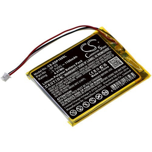 Sony XDR-P1DBP Battery
