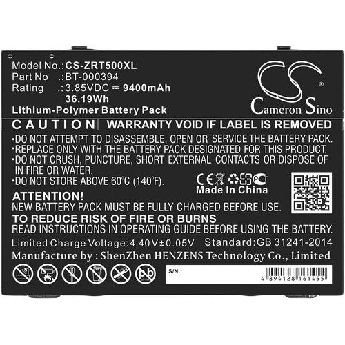CS-ZRT500XL Battery
