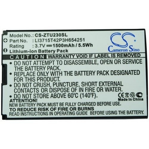 CS-ZTU230SL Battery