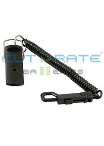Spectralink PTB610 Belt Clip Assembly with Coil Lanyard