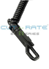 Spectralink PTX110 Hinge Clip Assembly with Coil Lanyard