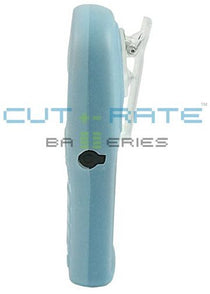 SK38SB-G Blue Silicone Gel Case with Belt Clip