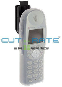 Polycom 8030 Clear Silicone Gel Case with Belt Clip