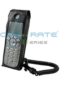 Avaya 3641 Vinyl Holster with Metal Hinge Clip and Coil Lanyard