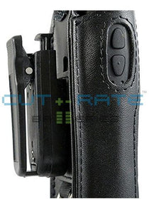 Spectralink Link 6020 Vinyl Holster with Metal Hinge Clip and Coil Lanyard