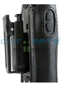 Polycom 6020 Vinyl Holster with Metal Hinge Clip and Coil Lanyard