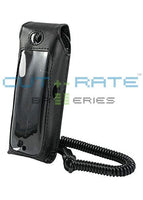 Polycom Link 6020 Vinyl Holster with Metal Hinge Clip and Coil Lanyard