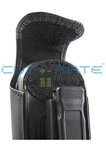 Polycom 8030 Vinyl Holster with Swivel Belt Clip and Coil Lanyard