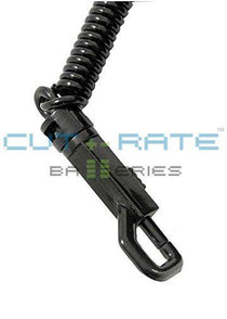 Polycom Link 6030 Vinyl Holster with Swivel Belt Clip and Coil Lanyard