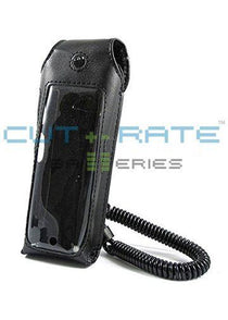 Alcatel BPL300 Vinyl Holster with Swivel Belt Clip and Coil Lanyard