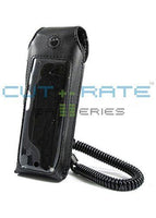 Alcatel BPL300 Vinyl Holster with Swivel Belt Clip and Coil Lanyard