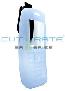 SK43SB-G Blue Silicone Gel Case with Belt Clip