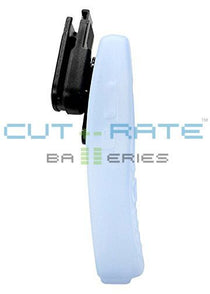 SK43SB-G Blue Silicone Gel Case with Belt Clip