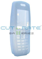 SK43SB-G Blue Silicone Gel Case with Belt Clip