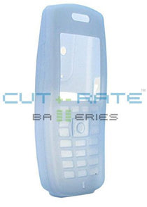 Polycom 8400 Blue Silicone Gel Case with Belt Clip