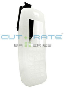 SpectraLink 8440 Clear Silicone Gel Case with Belt Clip