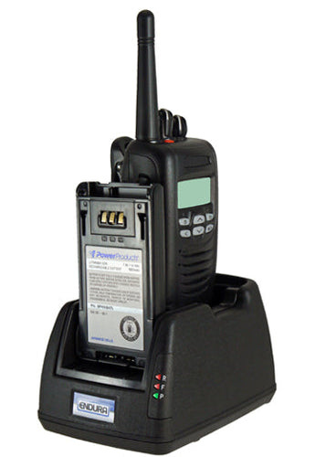 Icom IC-F4162DT Charger – 2-Bay Rapid Desk Charger – Li-Ion / Li-Polymer