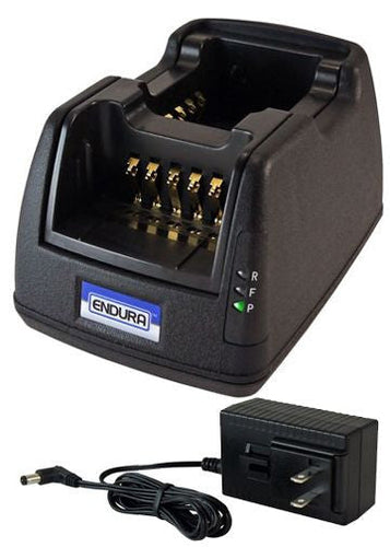 EF-Johnson Viking VP600 Charger – 2-Bay Rapid Desk Charger