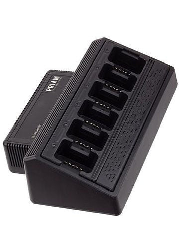 Icom IC-F44 Charger – 6-Bay Rapid Charger (Built-In Power Supply)