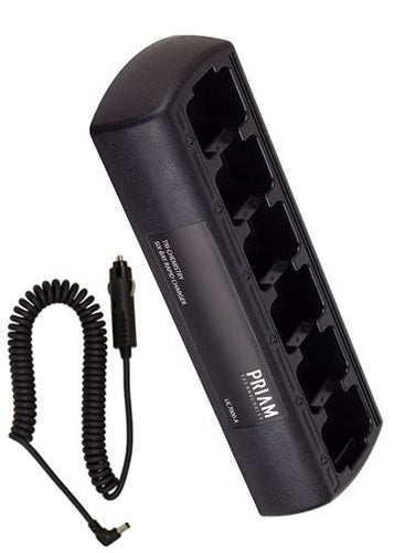 Vertex-Standard VX-234 Charger – 6-Bay Rapid Vehicle Charger (Slim Design)