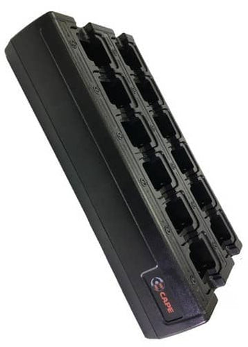 Ma-Com-Ericsson Jaguar 700PI Charger – 12-Bay Rapid Charger – Ni-MH / Ni-CD