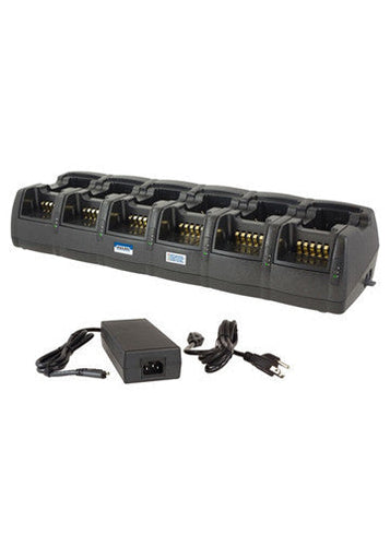 Icom IC-F3163T Charger – 12-Bay Rapid Charger (Dual Pod Design)